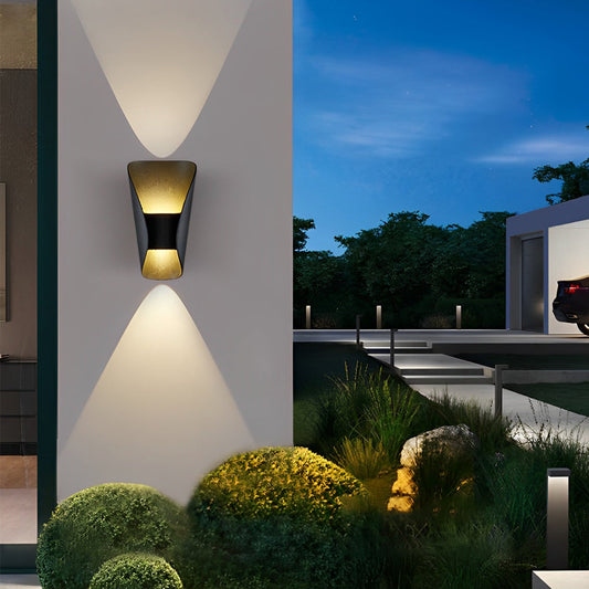 Small up down Wall Lights Simple Outdoor Waterproof Light