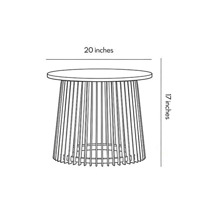 Solar Coffee Table Waterproof Iron Cage Solar Outdoor Lamp