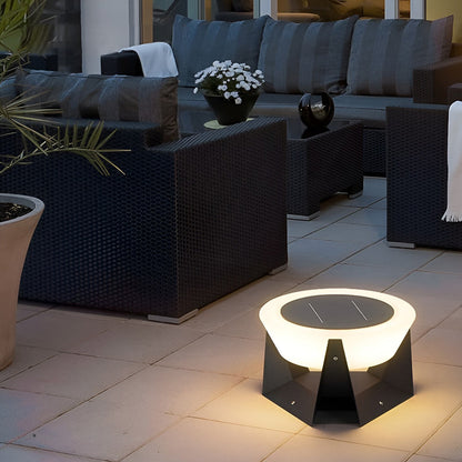 Solar Fence Pillar Light Waterproof LED Modern Outdoor Light
