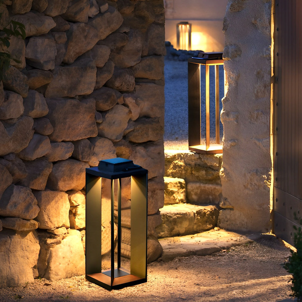 Solar Lantern Portable Modern Creative LED Black Light