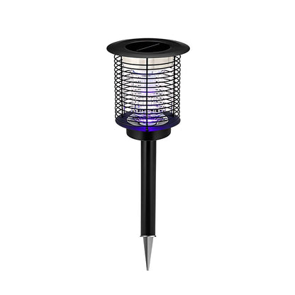 Solar Light Bug Zapper Solar Garden Purple-Light Mosquito Killer Lamp