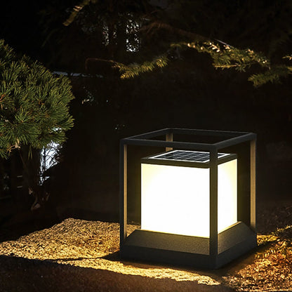 Outdoor Stone Pillar Lights Waterproof LED Landscape Light