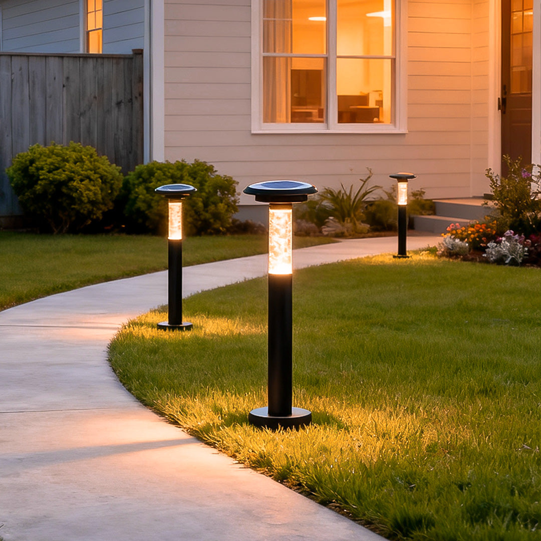 Solar Outdoor Path Lighting Waterproof Bubble Minimalist Light