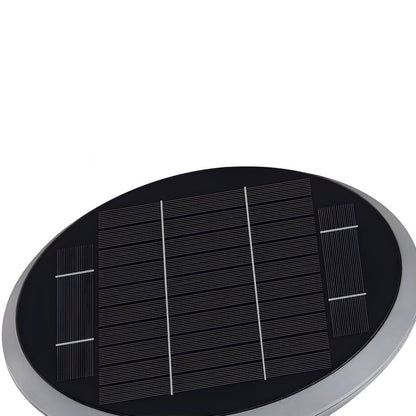Garden Pole Lamp Modern Waterproof Solar LED Aluminum Light