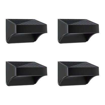 Solar Outdoor Wall Lights Dusk to Dawn Minimalist Waterproof Ambient
