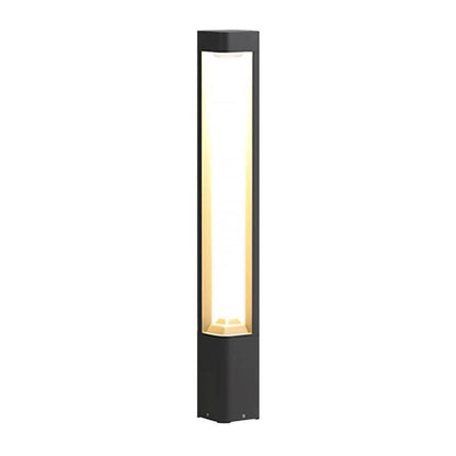 Hollow Bollard Light Three-Sided Illuminated LED Light