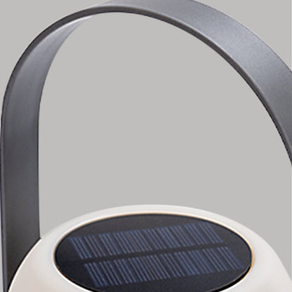 Solar & USB Rechargeable Portable LED Handheld Light – Waterproof Outdoor Lantern for Camping & Garden