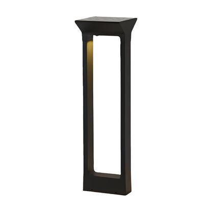 Solar Pathway Outdoor Lamp Elegant LED Aluminum Light
