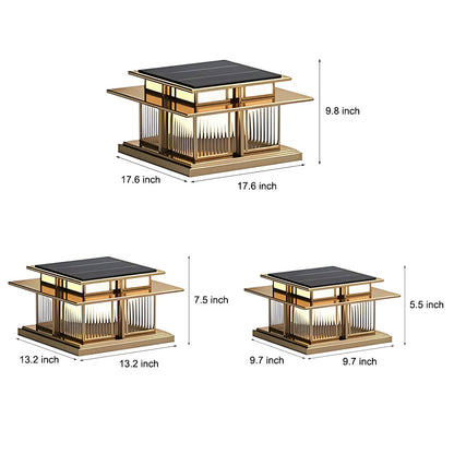 Porch Pillar Lights Outdoor Waterproof LED Modern Light