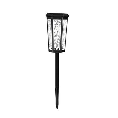 Solar Stake Light Patterned Shadow Pathway Landscape Light