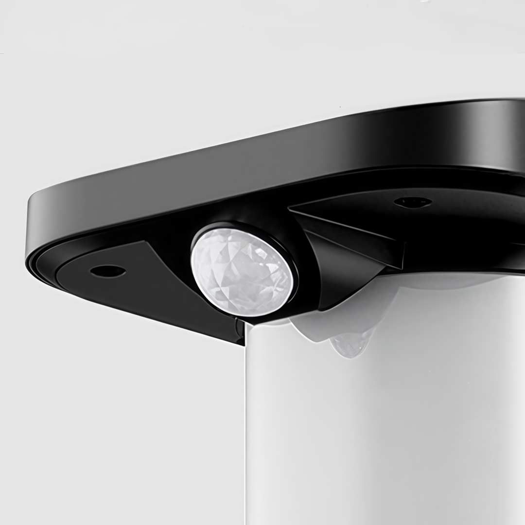 Solar Wall Lamp with Motion Sensor Modern LED Black Outdoor Light