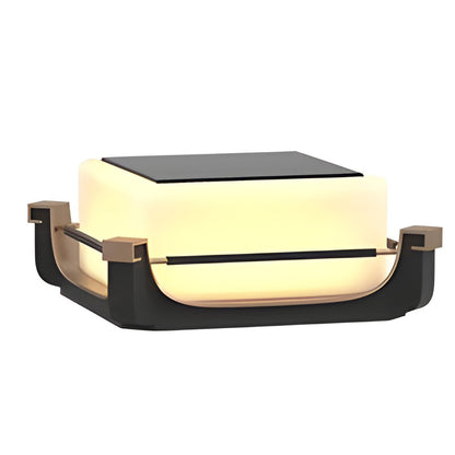 Square Acrylic Pier Light Waterproof LED Outdoor Fence Column Light