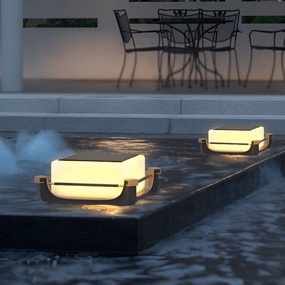Square Acrylic Pier Light Waterproof LED Outdoor Fence Column Light