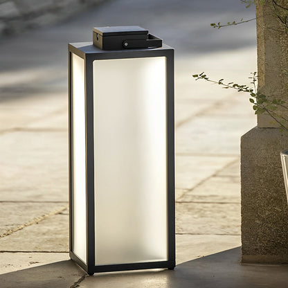 Square Handheld Lantern Portable LED Waterproof Lawn Lamp