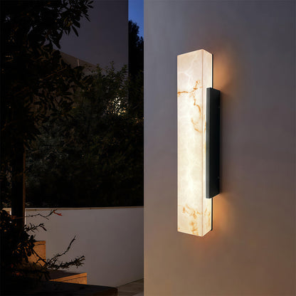 Square Outdoor Wall Lights LED Cloud Stone Waterproof Lamp