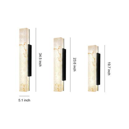 Square Outdoor Wall Lights LED Cloud Stone Waterproof Lamp