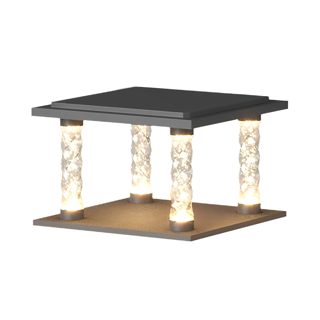 Square Pillar Lamp Modern Bubble Column Waterproof LED Light