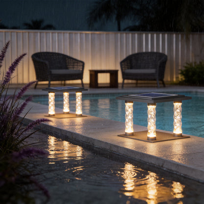 Square Pillar Lamp Modern Bubble Column Waterproof LED Light
