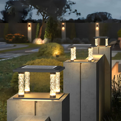 Square Pillar Lamp Modern Bubble Column Waterproof LED Light