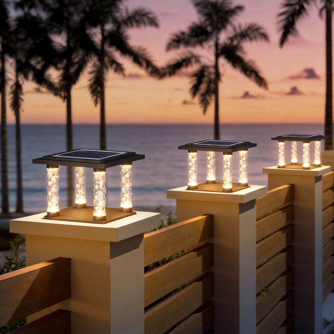 Square Pillar Lamp Modern Bubble Column Waterproof LED Light