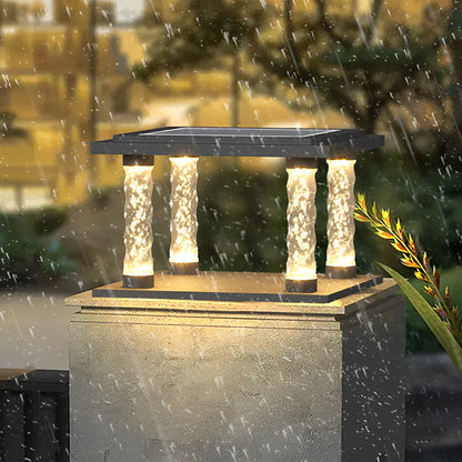 Square Pillar Lamp Modern Bubble Column Waterproof LED Light