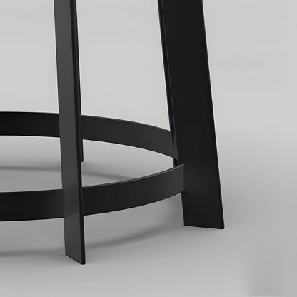 Stainless Steel Round Stool Solar Light Dual-Purpose Outdoor LED Fixture