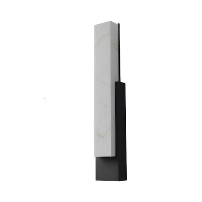 Stone Texture Wall Light Waterproof LED Black Modern Light