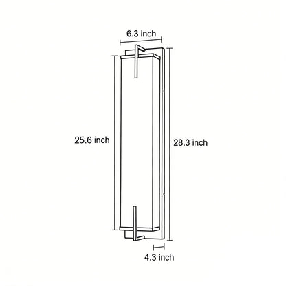 Stone Wall Sconce Lighting Modern Square LED Alabaster Wall Lamp