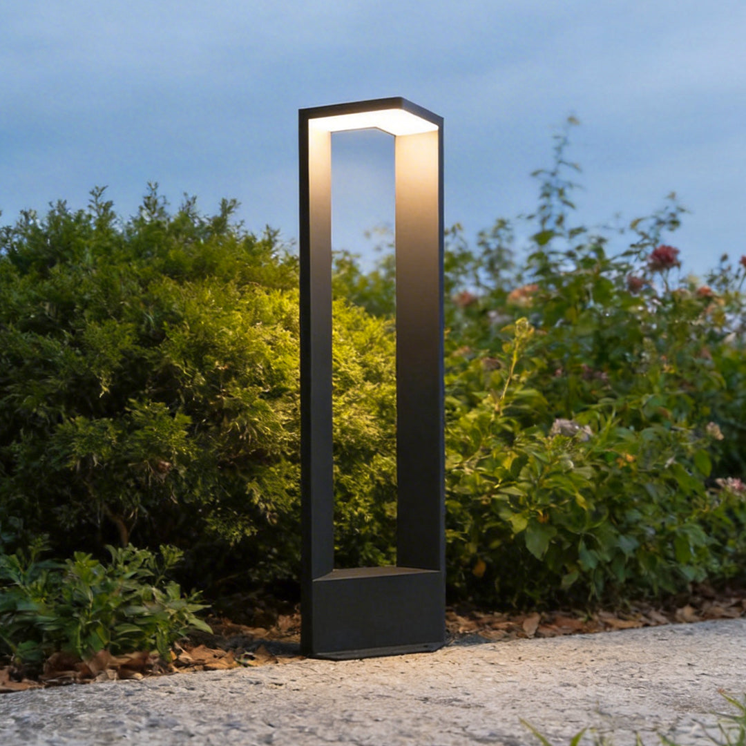 Sleek Linear 12W LED Pathway Light Minimalist Outdoor Landscape Lamp