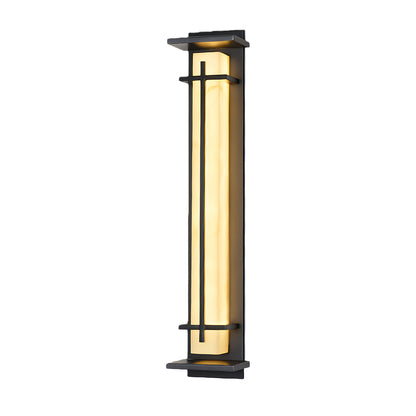 Black Outside Wall Lights Minimalist Waterproof Lamp