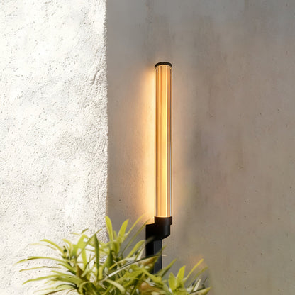 Outdoor Sconces Modern Waterproof Minimalist Glass Lamp