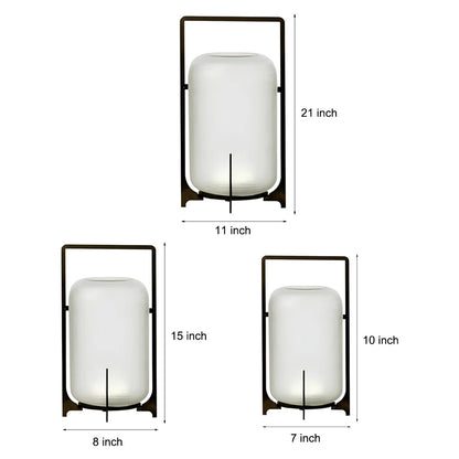 Outdoor Modern Handle Lantern Modern Waterproof LED Light