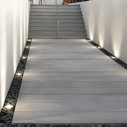 Recessed Floor Lighting Solar LED Metal Well Light
