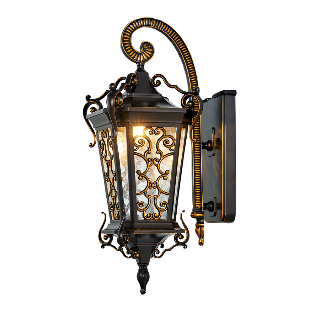 Antique Outdoor Wall Sconces Waterproof European Lantern