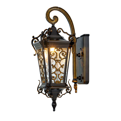 Antique Outdoor Wall Sconces Waterproof European Lantern