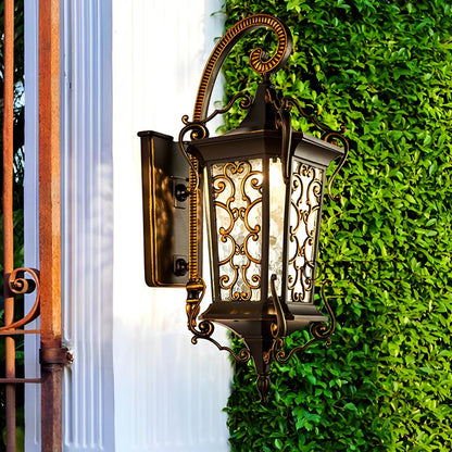 Antique Outdoor Wall Sconces Waterproof European Lantern
