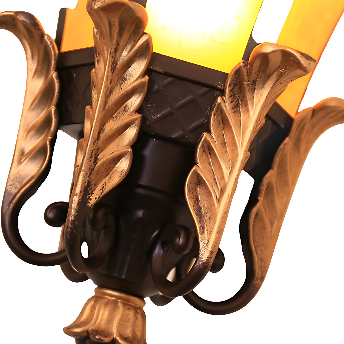 Copper Wall Sconce Outdoor European-Style Waterproof Lighting