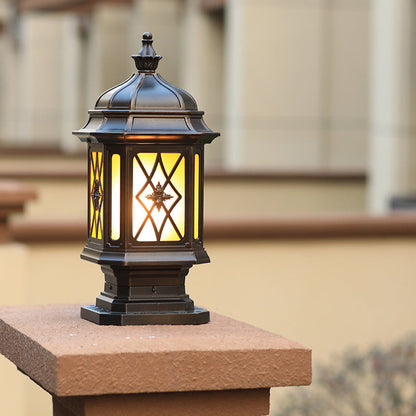 Outside Pillar Lights Modern Waterproof