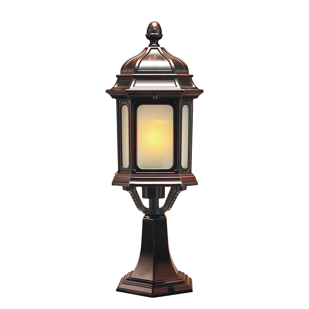 Outdoor Patio Pillar Lights Weatherproof High-Brightness Light