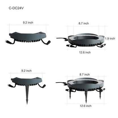 Tree Ring Light Outdoor Waterproof LED Landscape Light