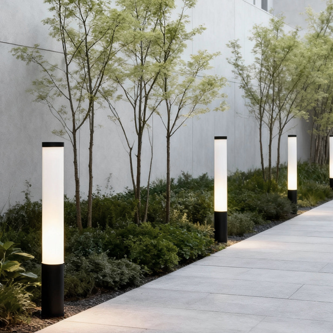 Tube Landscape Light Modern Cylindrical Acrylic LED Light
