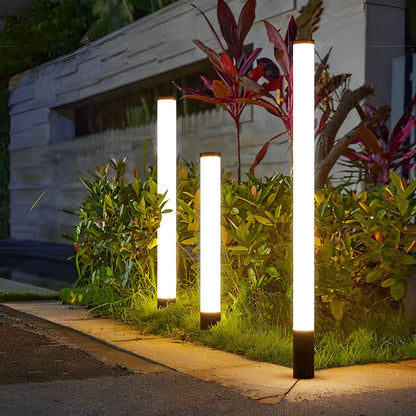 Tube Landscape Light Modern Cylindrical Acrylic LED Light
