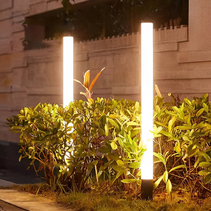 Tube Landscape Light Modern Cylindrical Acrylic LED Light