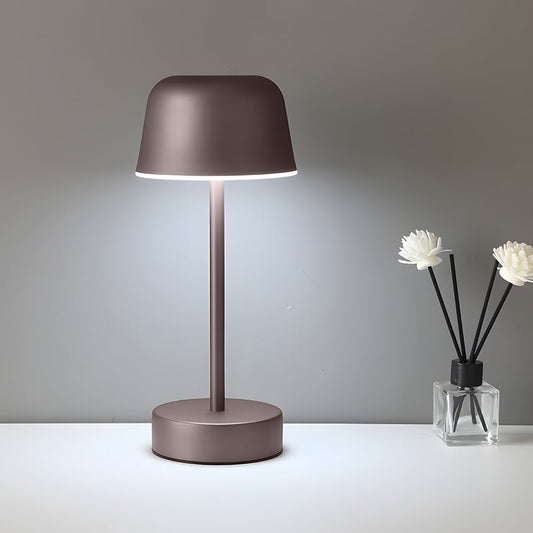 Hat-Style Metal Table Lamp – Colorful Tunable LED Accent Light for Bedroom & Home Office