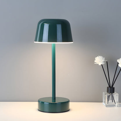 Hat-Style Metal Table Lamp – Colorful Tunable LED Accent Light for Bedroom & Home Office