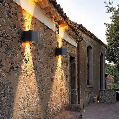 Outdoor up down Wall Light Waterproof Adjustable Beam Angle Light