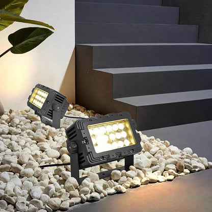 Tree Spotlight Modern Gray Outdoor Landscape Light