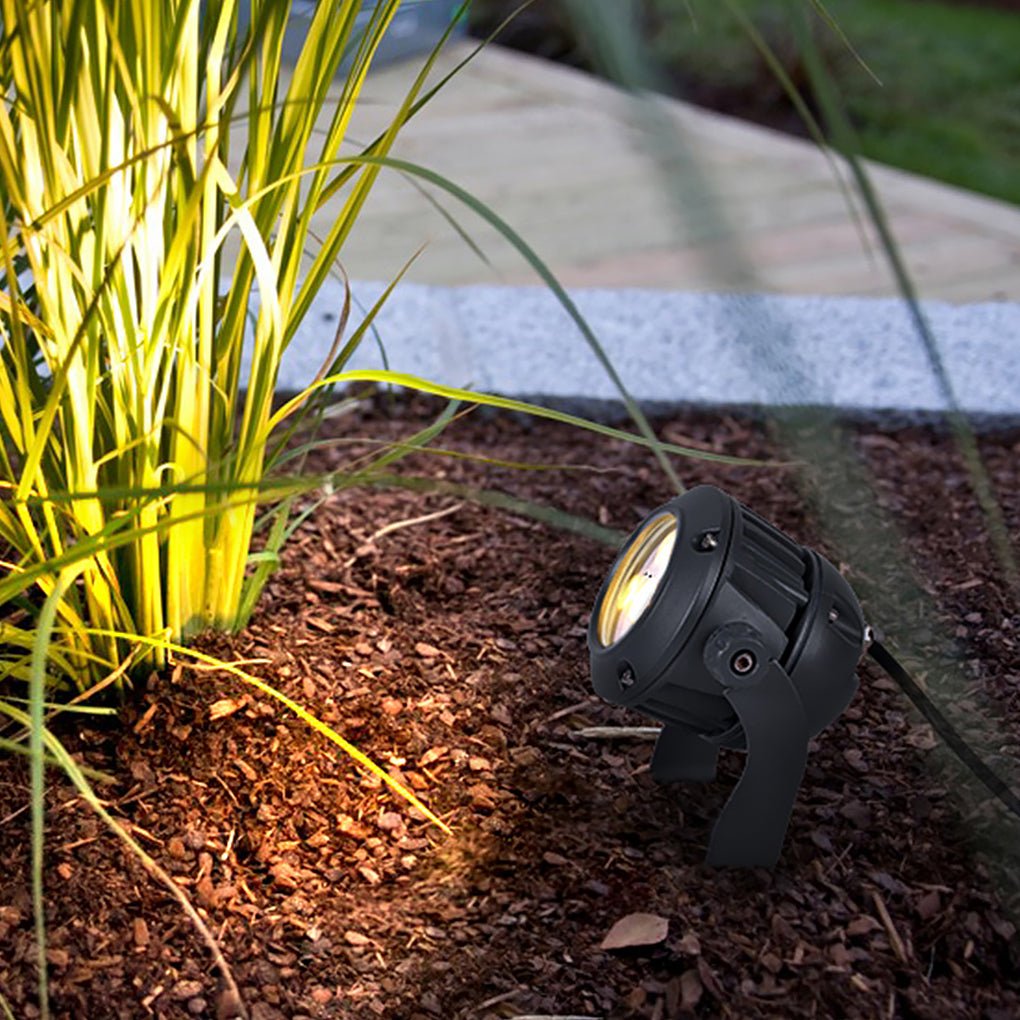 Tree Spotlight Modern Gray Outdoor Landscape Light