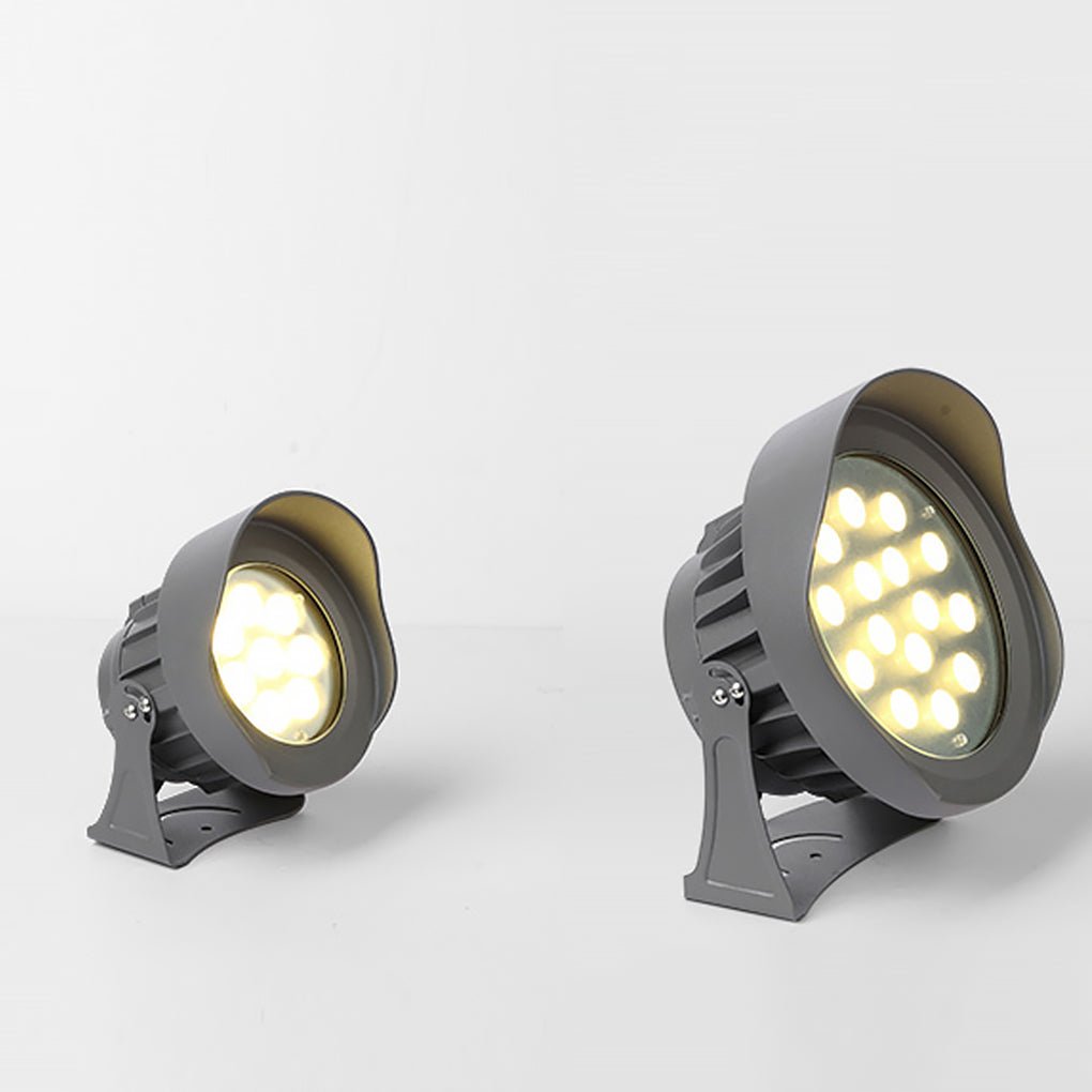 Tree Spotlight Modern Gray Outdoor Landscape Light