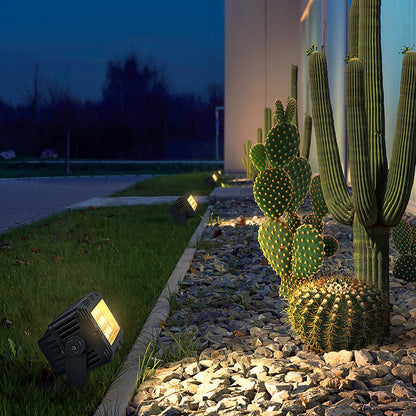 Tree Spotlight Modern Gray Outdoor Landscape Light